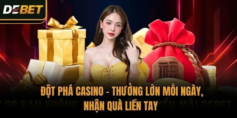 Đột Phá Casino - Thưởng Lớn Mỗi Ngày, Nhận Quà Liền Tay